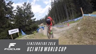 UCI MTB World Cup  Lenzerheide 2016 [upl. by Namreg]