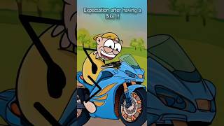 indian bike having 😂 shorts animation [upl. by Erdreid]