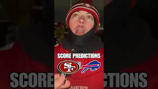 San Francisco 49ers fans SCORE PREDICTIONS vs Buffalo Bills 49ers bills nfl shorts [upl. by Jamesy929]