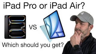 Let’s compare the 2024 iPad Pro and iPad Air models Which should you get [upl. by Alvis100]