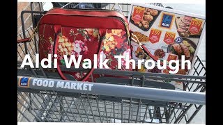 Come With Me to Aldi  Grocery Store Walk Through  No Talking [upl. by Ayat23]