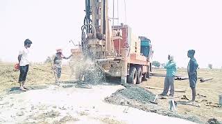 How Borewell Machine Step Into Step DTH Down The Hole Drilling Rigs Works Water Checking Coconut [upl. by Delorenzo272]