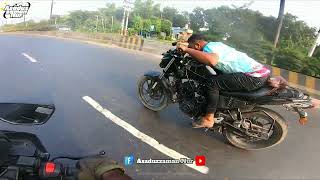 Yamaha FZS V3 BS4 MOD Version এর কাছে Yamaha R15 V3 ১০০ পর্যন্ত পাত্তা পেলো না 🤣🥵 motovlog vlog [upl. by Isia433]