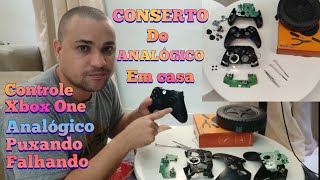 Conserto básico do analógico do controle de Xbox One [upl. by Nawaj236]