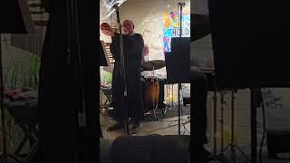 Live jazz solo by costumed Mark Brueggemann trumpet jazztrumpet jazzmusic Hold Fast Brewing co [upl. by Ayaet]