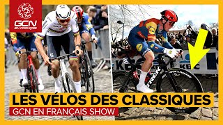 Les vélos et technologies utilisés par les pros lors des Classiques  GCN SHOW 190⁠ [upl. by Atikat]