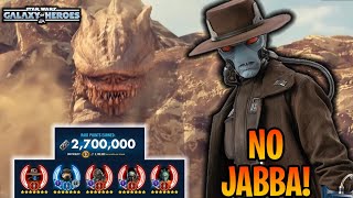 Cad Bane Destroys the Krayt Dragon BEST F2P Krayt Dragon Raid Team for Max Damage  NO JABBA [upl. by Lleksah]