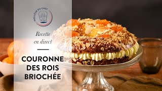 Recette en direct de Galette des Rois  la Couronne des Rois [upl. by Novrej695]