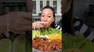 MUKHANG SAMBAL OELEK food makan mukbang shortvideo shorts fyp ngeshortsdulu [upl. by Pliner]