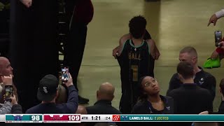 LaMelo Ball Gets Ejected In Front Of Lonzo Ball [upl. by Godspeed8]