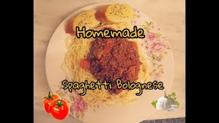 How to make Spaghetti Bolognese  Easy Homemade Recipe [upl. by Gnouhk488]