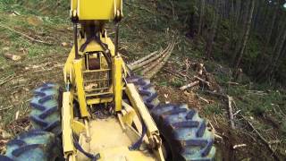 Douglas Logging 635D skidder [upl. by Renita195]