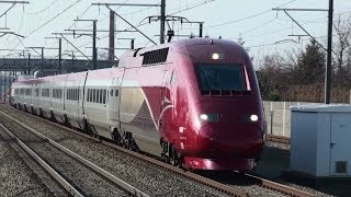 20120220 Thalys PBKA THA 9436 amp PBKA THA 9429 [upl. by Alburga]