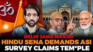 Delhi Jama Masjid  Hindu Sena Demands ASI Survey claims Temple [upl. by Humo]