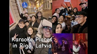 Karaoke Experience in Riga Latvia [upl. by Akiria]