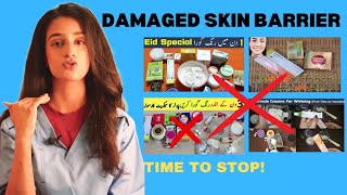 Repair damaged skin barrier at home  Dr Hirra Alavi [upl. by Nylecyoj521]