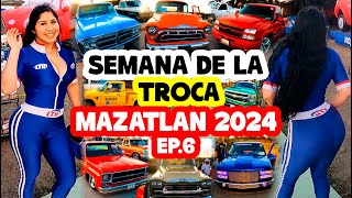 Fui al evento Mas GRANDE de Camionetas la Semana de la Troca 2024💹 Ep6  Tuning Custom Tumbadas [upl. by Bea]