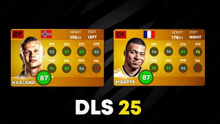 DLS 25  Top 30 Best Players In Dream League Soccer 2025 🔥😱 [upl. by Dunn158]