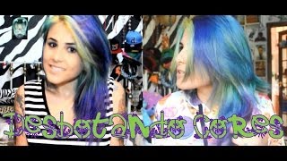 Como desbotar o cabelo sem descolorir ♥ SEM DANIFICAR ♥ [upl. by Creighton]