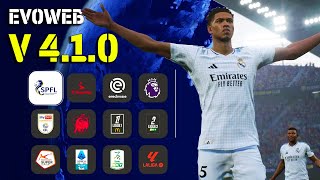 eFootball 2025  New EvoMod Patch V41 Kits amp Transfers of the 202425 season [upl. by Notsuj]