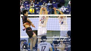 JTEKT vs Oita Miyoshi 23 loss JAPAN VLeague Nov 8 2020 [upl. by Ahsemo]