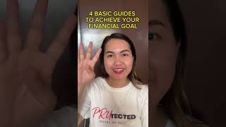 4 BASIC GUIDES TO ACHIVE YOUR FINANCIAL GOAL [upl. by Einahpetse]