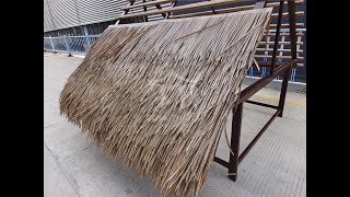 33 waterproof thatch W 1 connection with glues [upl. by Fadden122]