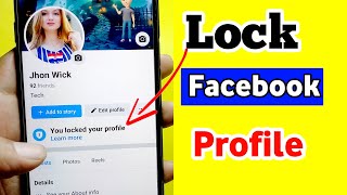 How to Lock your Facebook Profile iD [upl. by Rausch224]