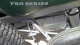 StatonInc Motorized Wheelbarrow 8 CF Honda GX35 First Look [upl. by Aryad]