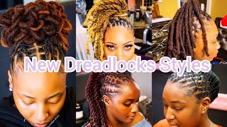 50  Best New Dreadlocks Styles For Women  2023 Short Medium amp Long Locs Styles For Women [upl. by Eceinej719]