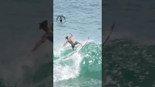 Surfer catches Amazing 🤩 Wave 🌊 [upl. by Aznerol]