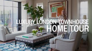 Luxury London Townhouse  Irene Gunter  SheerLuxe Home Tour [upl. by Middlesworth]