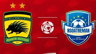 ASANTE KOTOKO SC V NSOATREMAN FC [upl. by Ayikahs]