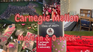 Carnegie Mellon Freshman Year Movein and Orientation Week 2023 [upl. by Suravat]