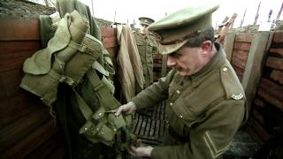 Redcoats films Living in a WW1 trench [upl. by Nylirak]