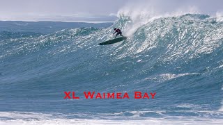 Unique Angle of Waimea Bay  The No Eddie Swell [upl. by Silado]