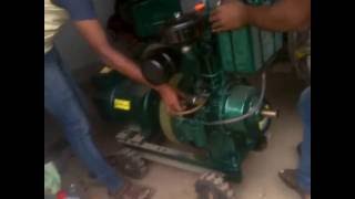 KISSAN SHAKTI 5KVA AIR COOLED DIESEL GENERATOR [upl. by Yticilef406]