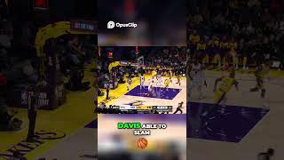 Lakers Dynamic Duo Davis and James Shine Early nba [upl. by Krishna]