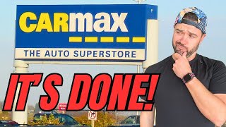 CARMAX DISASTER  Collapse Of The Car Market [upl. by Nafis739]