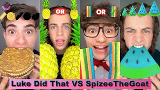 2 HOURS LUKE DID THAT vs SPIZEE THE GOAT  Spicy Food Challenge Compilations 2024 [upl. by Trakas666]