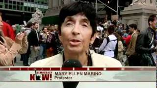 quotOccupy Wall Streetquot Thousands March in NYC Financial District Set Up Protest Encampment [upl. by Redford]