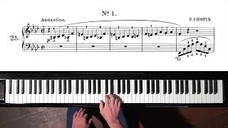 Chopin Nouvelle Etude No1  P Barton FEURICH Harmonic Pedal piano [upl. by Melly]