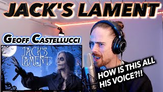 Geoff Castellucci  JACKS LAMENT Bass Singer Cover FIRST REACTION HOW IS THIS ALL HIS VOICE [upl. by Topping]