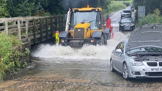 Rufford Ford  Vehicles vs Flooded Ford compilation  29 [upl. by Kacy539]