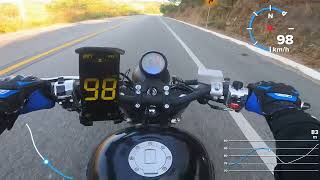 Top speed italika TC 250 Biker Novato [upl. by Eidas]