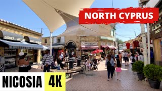 NICOSIA CYPRUS 🇨🇾 4K Crossing border from North to South Cyprus [upl. by Field]