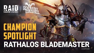 RAID Shadow Legends  Champion Spotlight  Rathalos Blademaster [upl. by Sauer843]