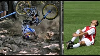 Mountain Bike vs Football [upl. by Yentyrb]