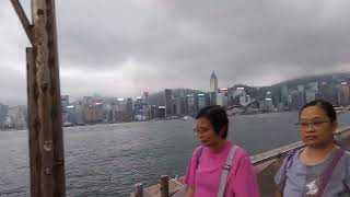 Victoria harbour Hong Kong 😍 beautiful viewtouristtouristspot [upl. by Wyatan]