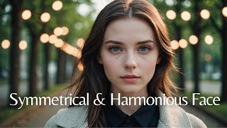 ★ Symmetrical and Harmonious Face Subliminal ★ Facial Harmony ★ Desired Face [upl. by Swayne857]